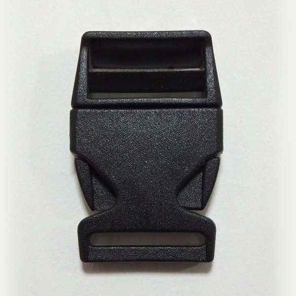画像2: サイドリリースバックル （ブラック）2個セット (2)